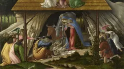 National Gallery di Londra, Botticelli, Natività mistica / Credit Vatican Media