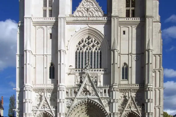 La facciata della cattedrale di Nantes / Wikimedia Commons