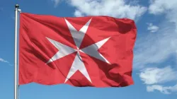 La bandiera dell'Ordine di Malta / PD
