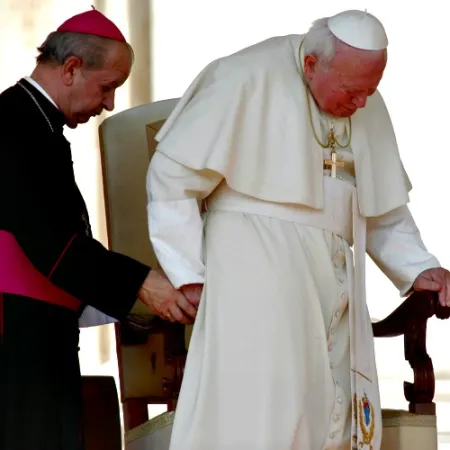 Giovanni Paolo II e Stanisław Dziwisz  |  | www.ncregister.com