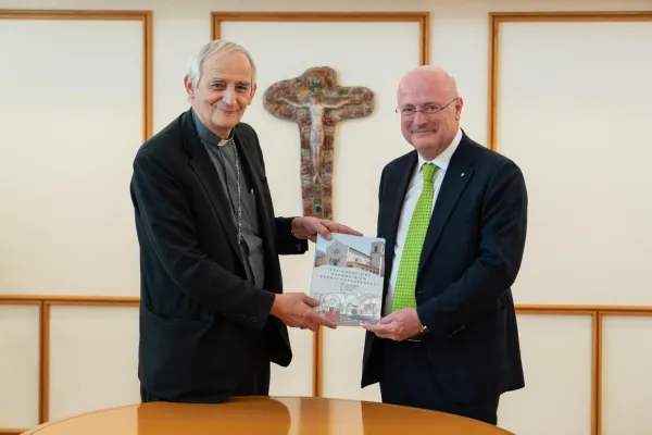 La firma dell'accordo tra Cei e Generali Italia / Credit Cei