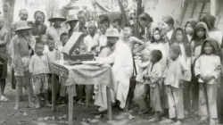 Una immagine di Celso Costantini in Cina / PIME