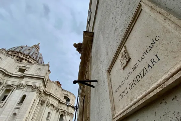 Una veduta del Tribunale Vaticano e della cupola di San Pietro / Vatican News
