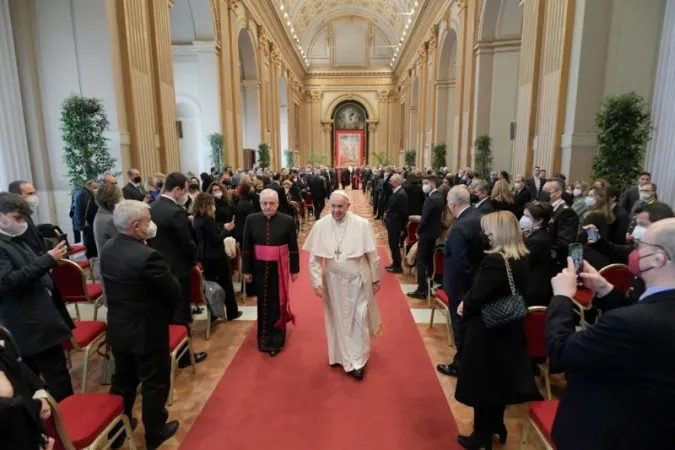 Papa Francesco apre l'Anno Giudiziario, Aula delle Benedizioni |  | Vatican Media 
