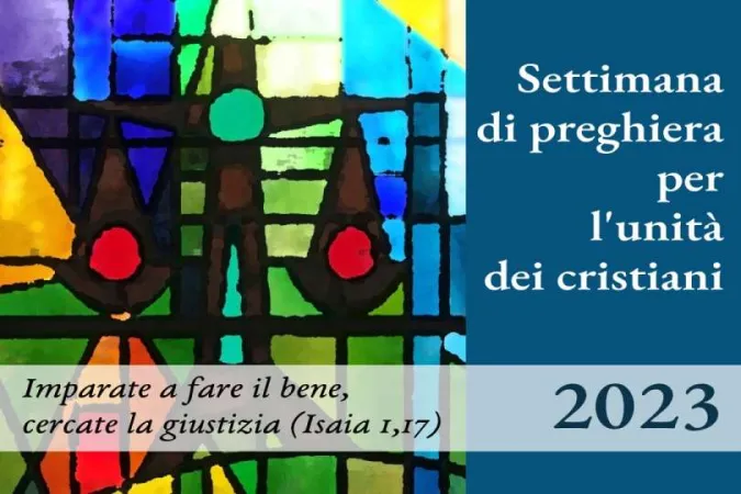 Settimana di Preghiera per l'Unità dei Cristiani | La copertina dei testi per la Settimana di Preghiera per l'Unità dei Cristiani 2023 | DPUC