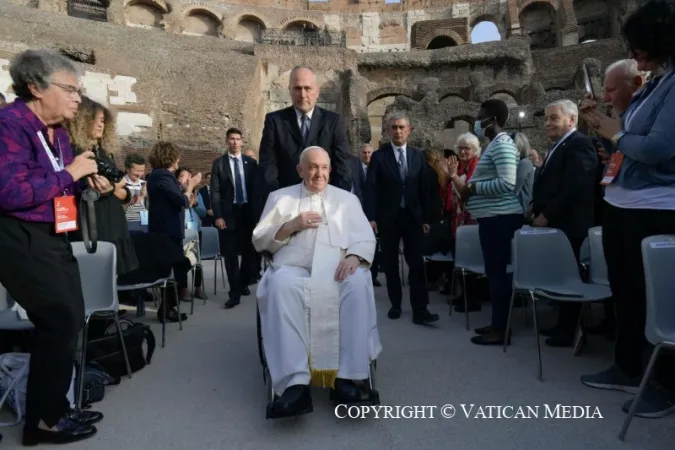 Il Papa al Colosseo | | Vatican Media /ACI Group