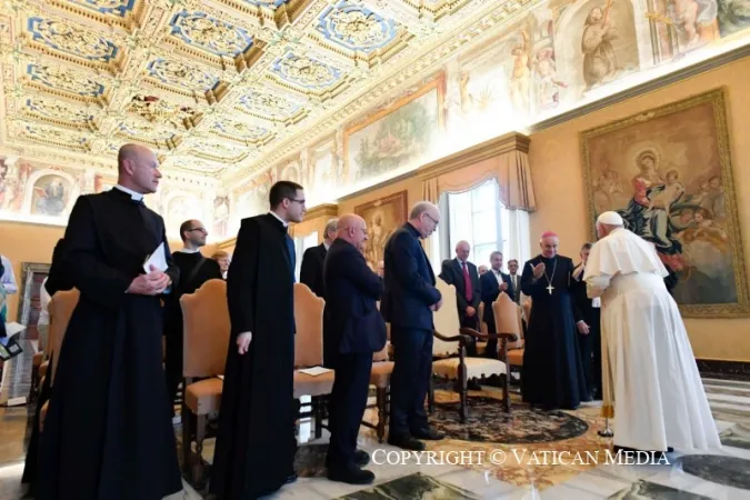 Papa Francesco, Udienza ai partecipanti al Colloquio Ecumenico Paolino |  | Vatican Media / ACI Group