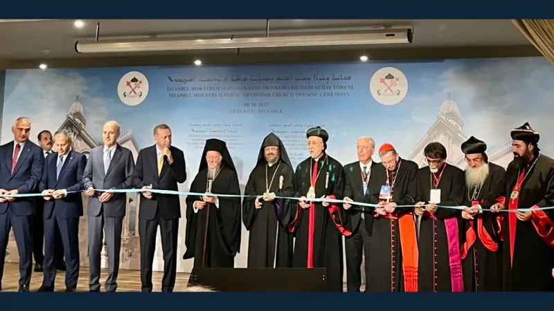 Sant'Efrem | L'inaugurazione della chiesa Sant'Efrem a Istanbul | Dicastero per la Promozione dell'Unità dei Cristiani