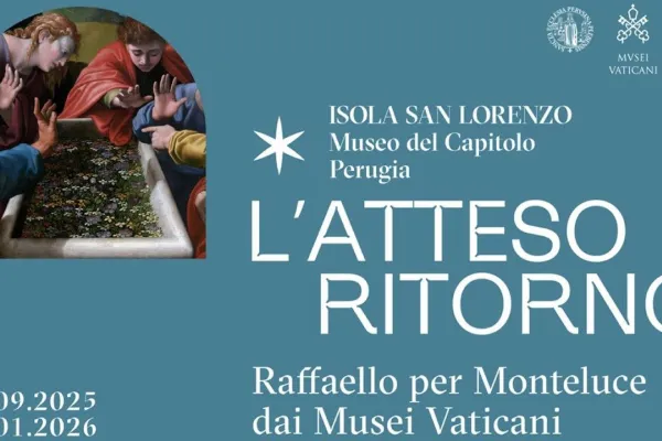 La locandina della mostra / Credit Governatorato S.C.V