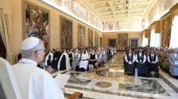 L'udienza di stamane / Credit Vatican Media