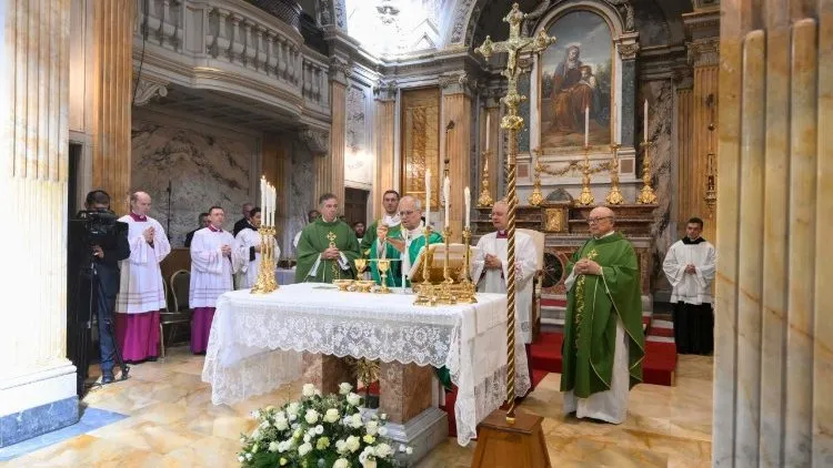 Papa Leone XIV a Sant' Anna | | Vatican Media