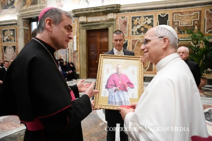 L'udienza di oggi con i pellegrini dall'Estonia |  | Vatican Media / EWTN