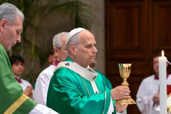 Papa Leone XIV alla Celebrazione per IL Giubileo degli Uffici dei Cerimoniali Istituzionali / Credit Vatican Media