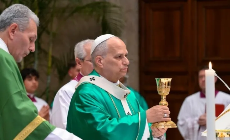 Papa Leone XIV alla Celebrazione per IL Giubileo degli Uffici dei Cerimoniali Istituzionali | Papa Leone XIV alla Celebrazione per IL Giubileo degli Uffici dei Cerimoniali Istituzionali | Credit Vatican Media