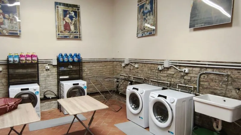 La lavanderia San Francesco | La lavanderia San Francesco | Credit Vatican Media