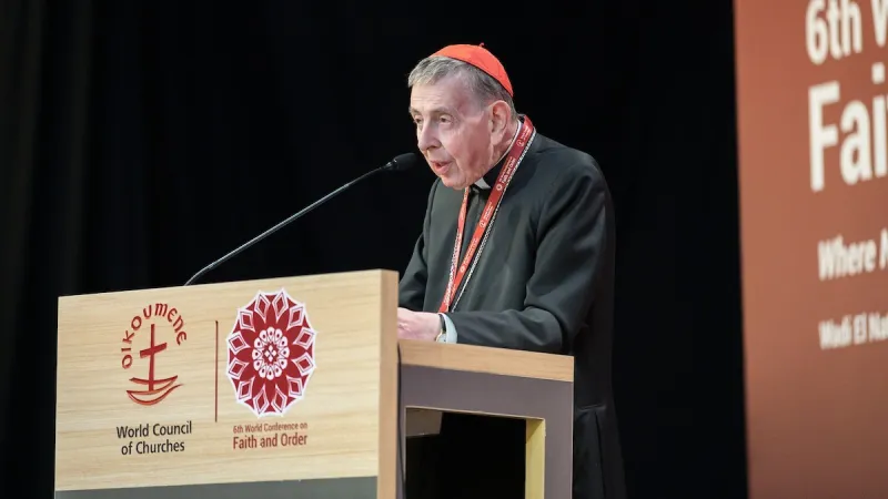 Cardinale Kurt Koch | Il cardinale Koch alla conferenza del gruppo Fede e Costituzione del Consiglio Mondiale delle Chiese | christianunity.va