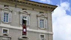 Il palazzo apostolico vaticano al momento dell'Angelus / Credit Vatican Media