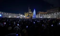 Piazza San Pietro e il suo albero di Natale / Credit Vatican Media