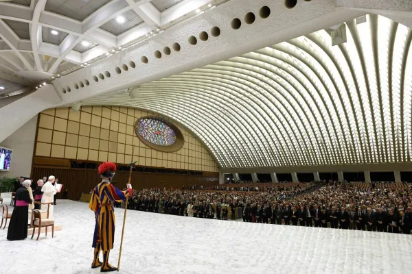 L'aula Nervi in Vaticano durante l'udienza di Leone XIV (imm. di repertorio) / Credit Vatican Media
