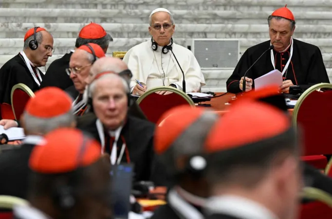 Il papa al concistoro dei cardinali | Il papa al concistoro dei cardinali | Credit Vatican Media