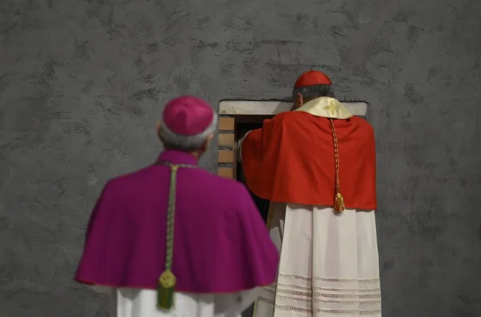 La chiusura della Porta Santa della basilica vaticana | La chiusura della Porta Santa della basilica vaticana | Credit Vatican Media