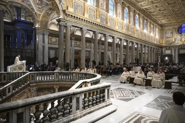 Cardinale Parolin, Messa per i 200 anni di relazioni diplomatiche tra Santa Sede e Brasile, Santa Maria Maggiore, 23 gennaio 2026 / Vatican Media