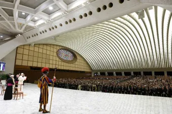 Udienza del mercoledì in aula Paolo VI / Credit Vatican Media