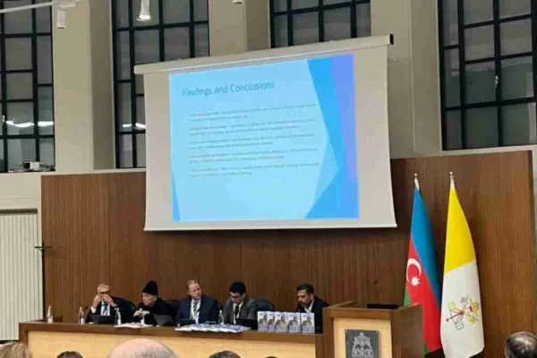 Un momento della Conferenza "Cristianesimo in Azerbaigian: storia e modernità", PUG, 10 aprile 2025 / CC