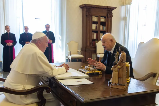 Papa Francesco Udienza al Gran Maestro  |  | Daniel Ibanez / ACI group