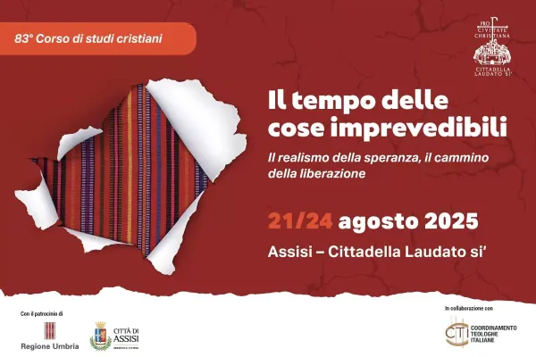 La locandina dell'evento / Credit Pro Civitate Christiana
