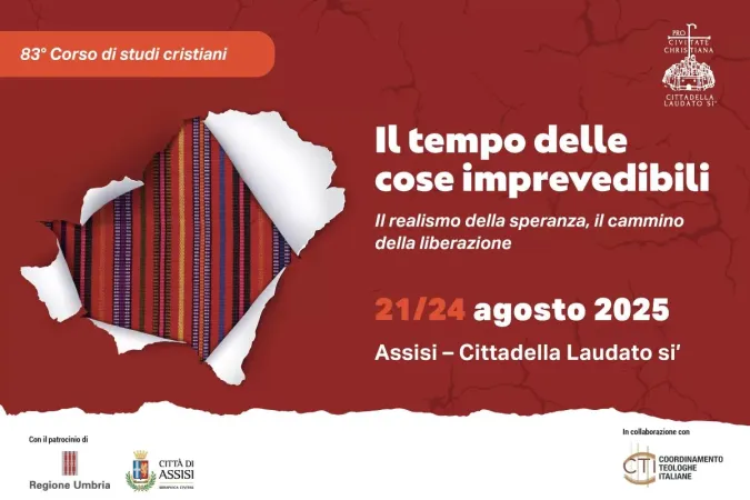 La locandina dell'evento | La locandina dell'evento | Credit Pro Civitate Christiana