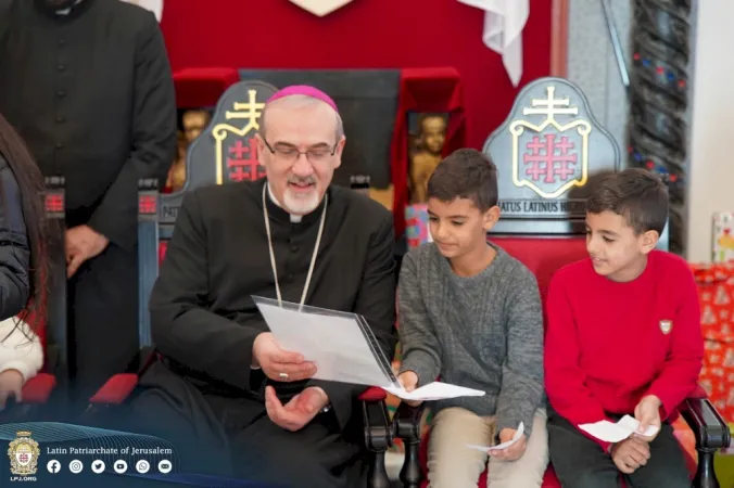 L'incontro del Patriarca Pizzaballa con i bambini di Gerusalemme |  | Patriarcato Latino di Gerusalemme