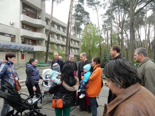 Cor Unum in Ucraina | Alcuni scatti del viaggio di Monsignor Dal Toso in Ucraina | Cor Unum