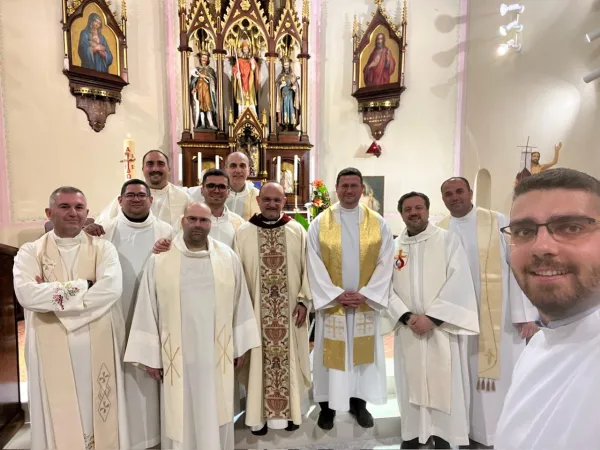 Padre Valerio di Trapani con i confratelli |  | Famiglia Vincenziana