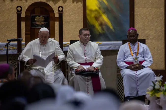 Papa Francesco a Port Moresby | | Daniel Ibanez CNA