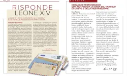 La pagina di risposta del pontefice / Credit Rivista Piazza San Pietro