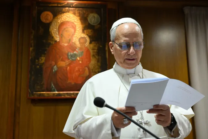 Papa Lepne XIV al Concistoro |  | Vatican Media