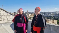 Il cardinal Pizzaballa e monsignor Baturi / Credit Cei