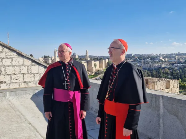 Il cardinal Pizzaballa e monsignor Baturi | Il cardinal Pizzaballa e monsignor Baturi | Credit Cei