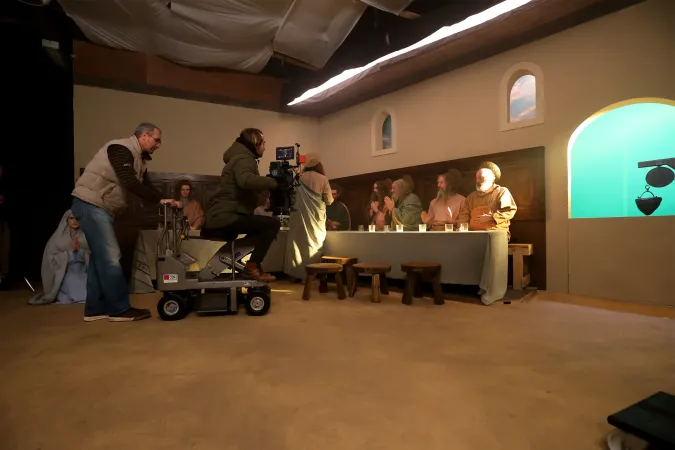 Il backstage | | © The Academy of Film and the Arts
Fra Angelico’s Communion: The Living Tableau