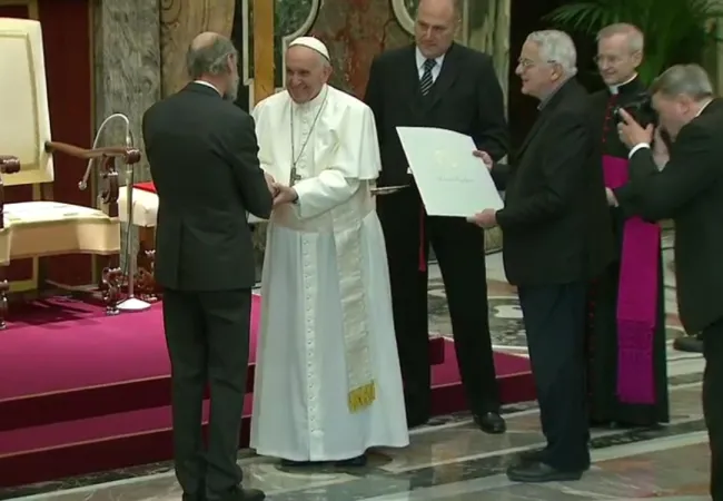 Il Papa consegna il Premio Ratzinger |  | CTV