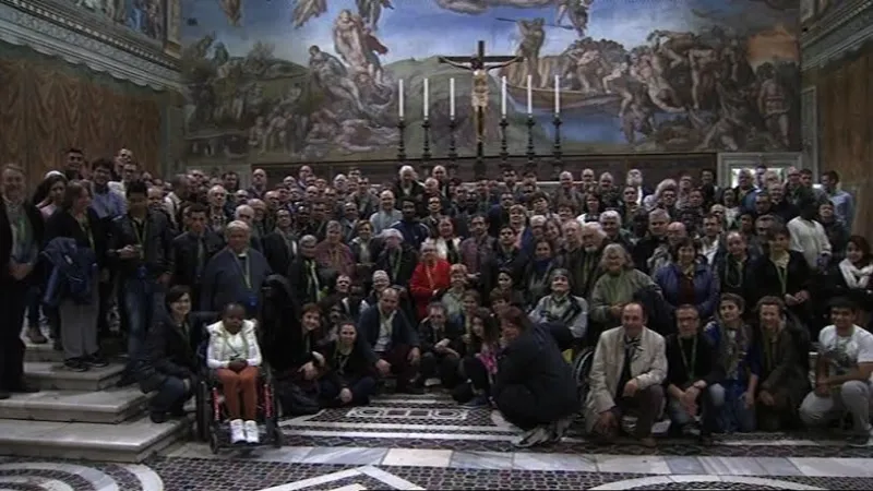 La visita in Sistina | |