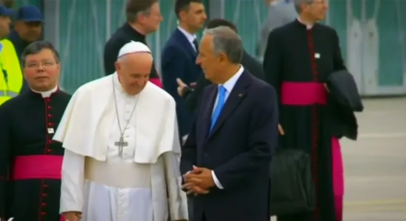 Il Papa e il presidente del Portogallo  |  | CTV