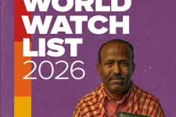 La copertina del World Watch List 2026 / Open Doors