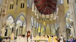 Un momento della celebrazione che inaugura il "giubileo" della diocesi di Hong Kong / FB