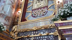 L'immagine velata di Nostra Signora di Aglona, nel Santuario di Aglona / Alexey Gotovskyi / ACI Group