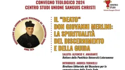 La locandina del convegno / Credit Centro Studi Sanguis Christi