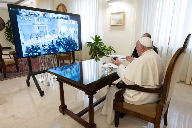 L'incontro tra il Papa e i giovani ucraini |  | Vatican Media
