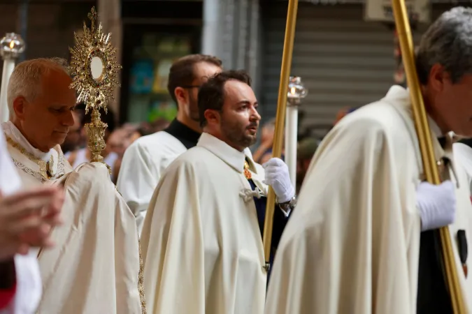 Un momento della processione | Un momento della processione | Credit Daniel Ibanez/ EWTN Aci Group