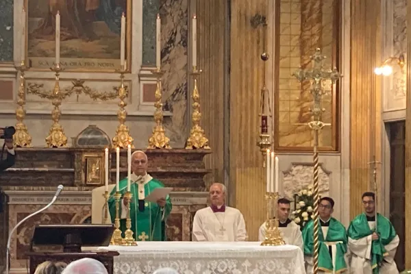 L'omelia di papa Leone XIV / Credit AA/ACI Group-EWTN